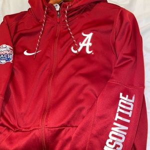 Alabama therma fit peach bowl jacket